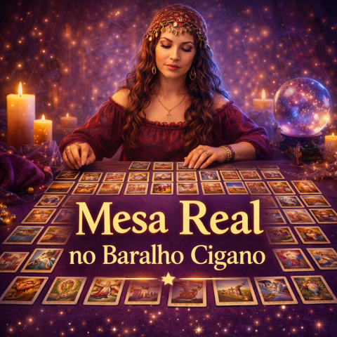🔮 Mesa Real no Baralho Cigano: Revela��es Profundas